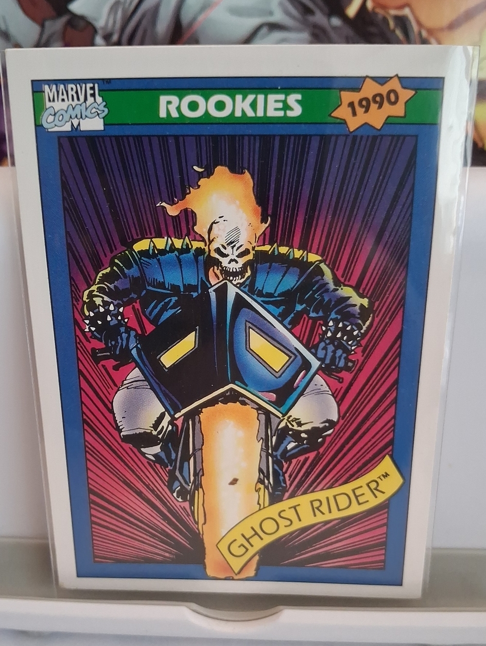 Ghost Rider™ Men's Graphic Jacket - Blue